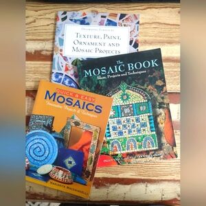 3 Mosaic art project books